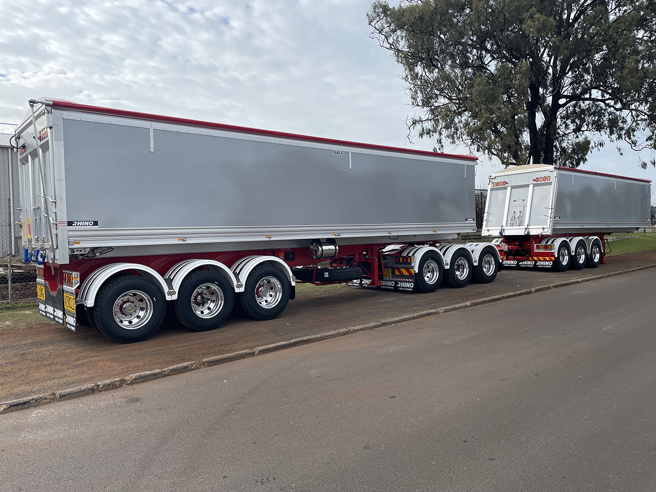 Aluminium Tippers – Rhino Trailers